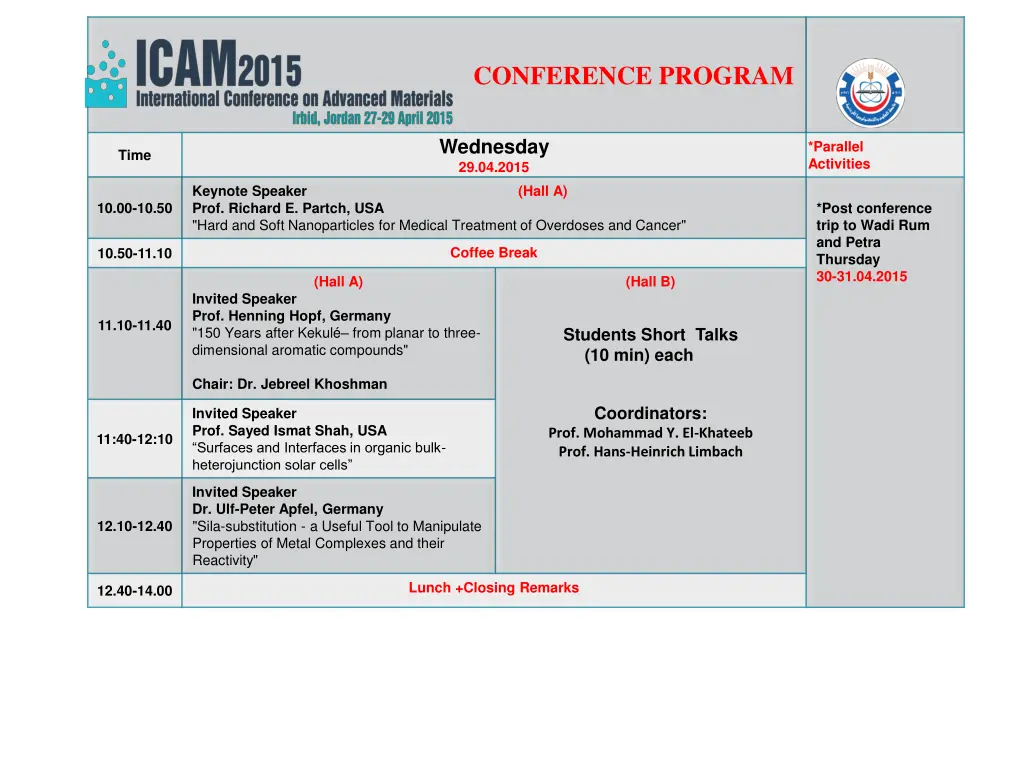 conference program 2