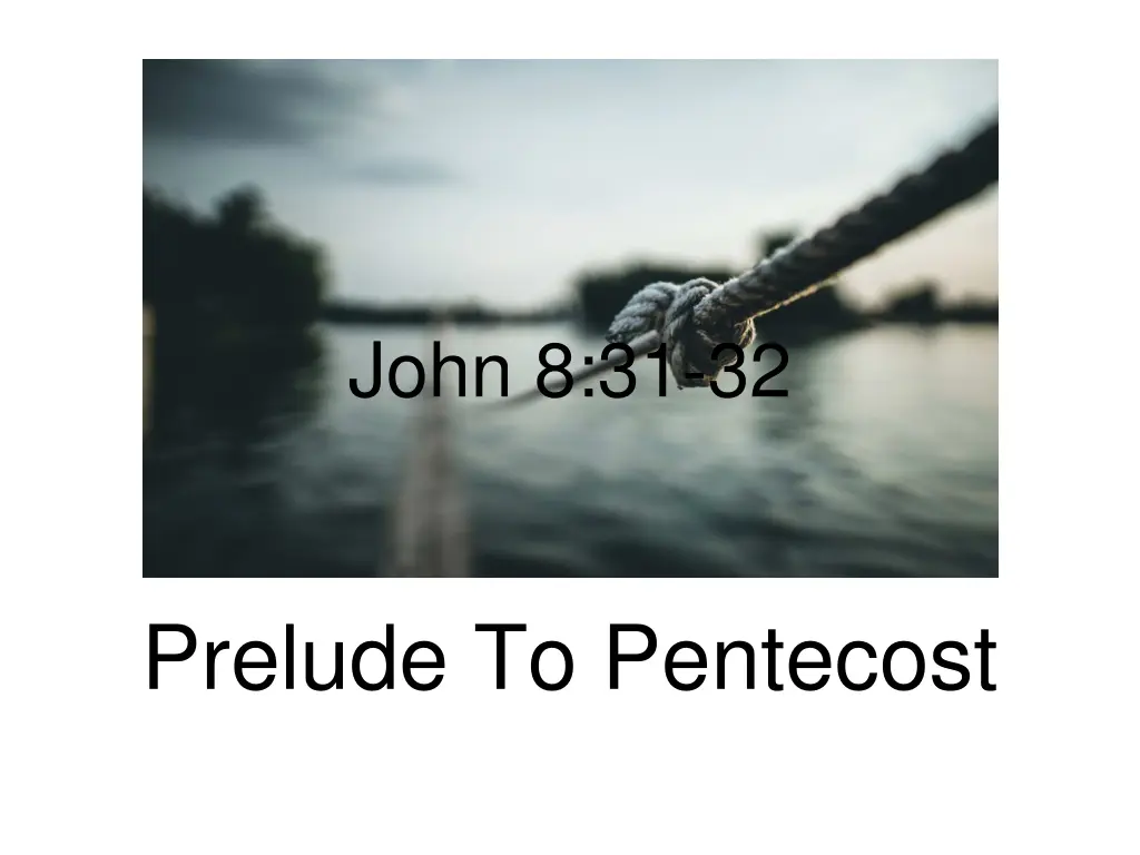 john 8 31 32
