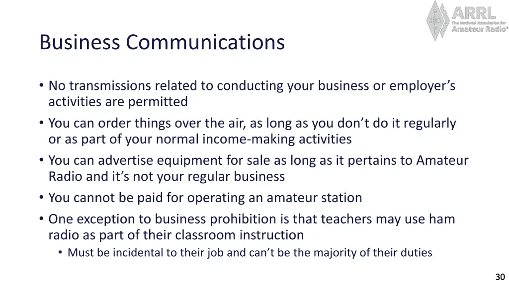 business communications