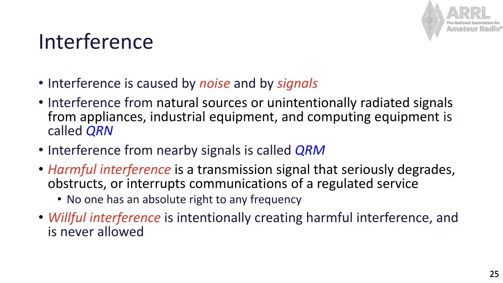 interference
