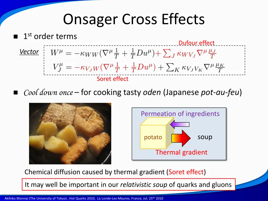 onsager cross effects