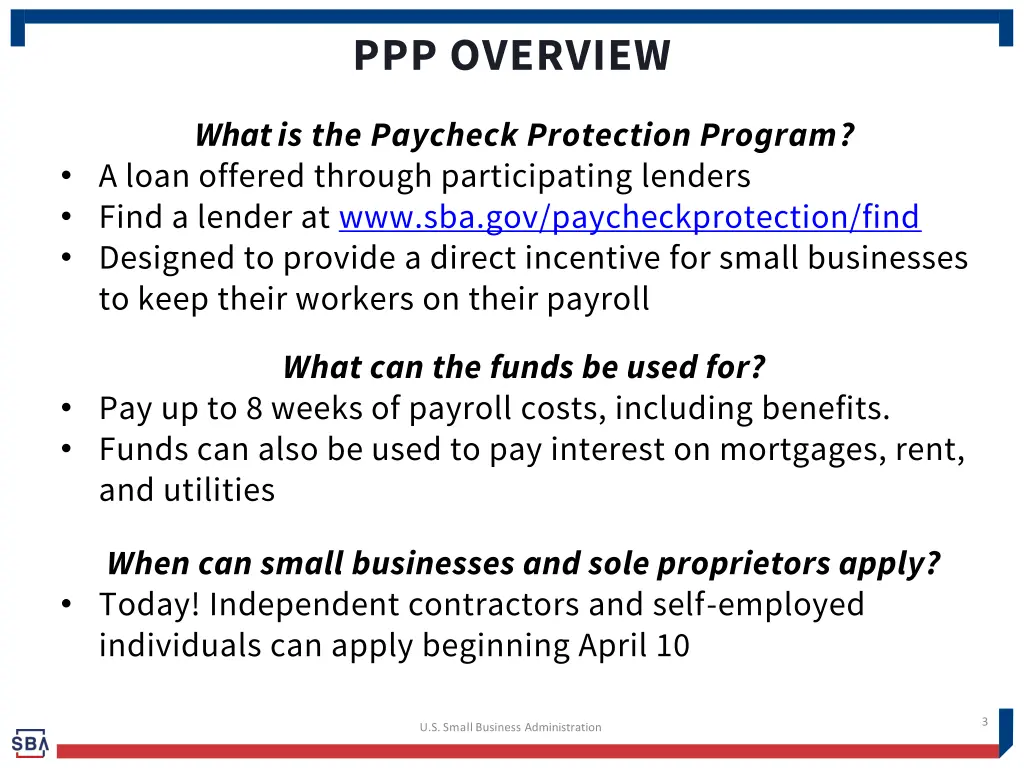 ppp overview