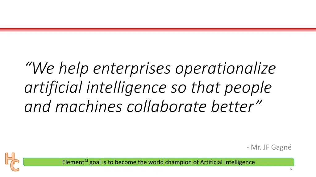 we help enterprises operationalize artificial