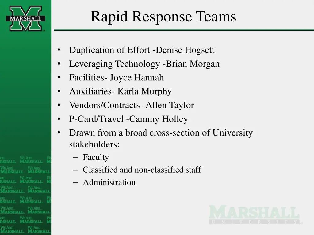 rapid response teams
