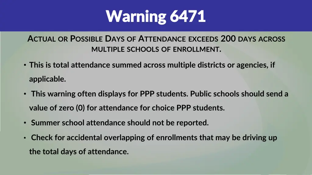 warning 6471 warning 6471