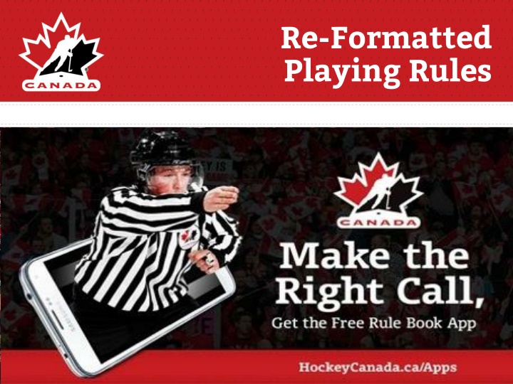 re formatted playing rules