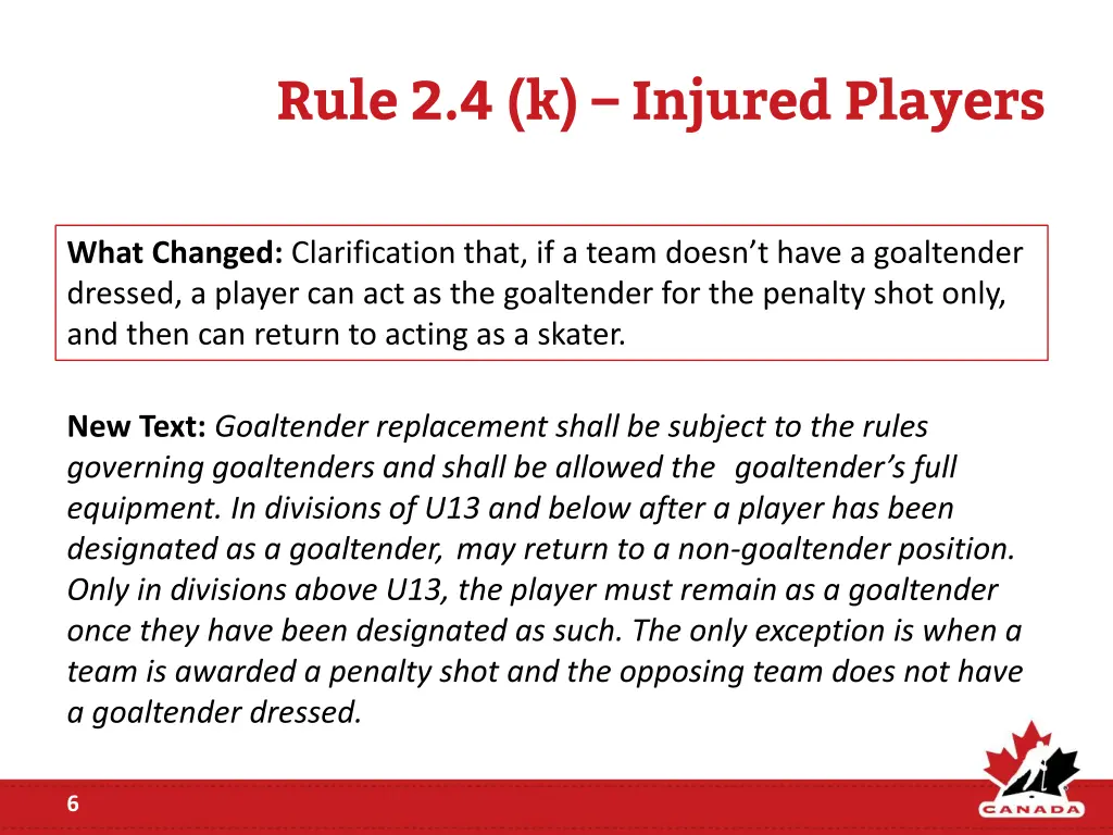 rule 2 4 k injured players