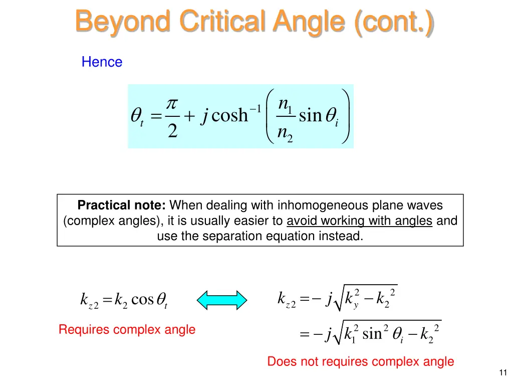 beyond critical angle cont 5