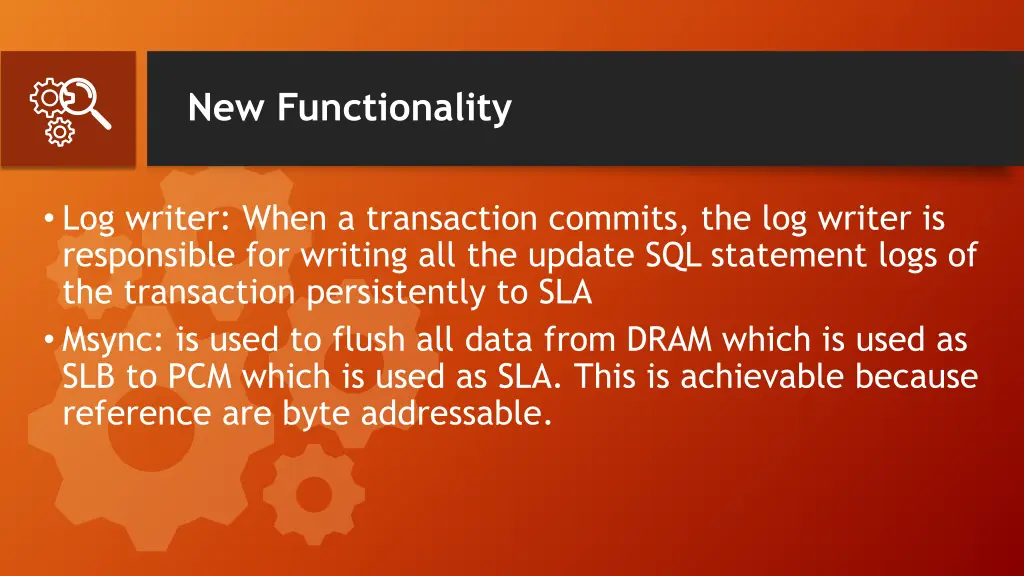 new functionality 1