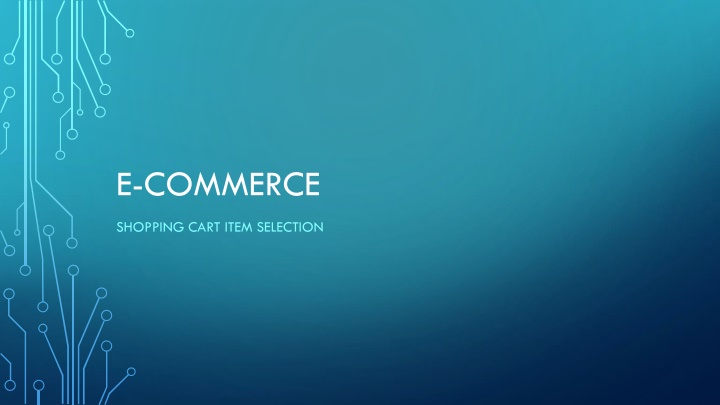 e commerce