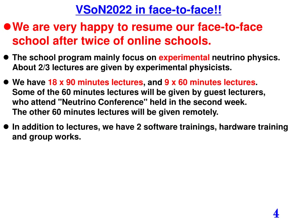 vson2022 in face to face