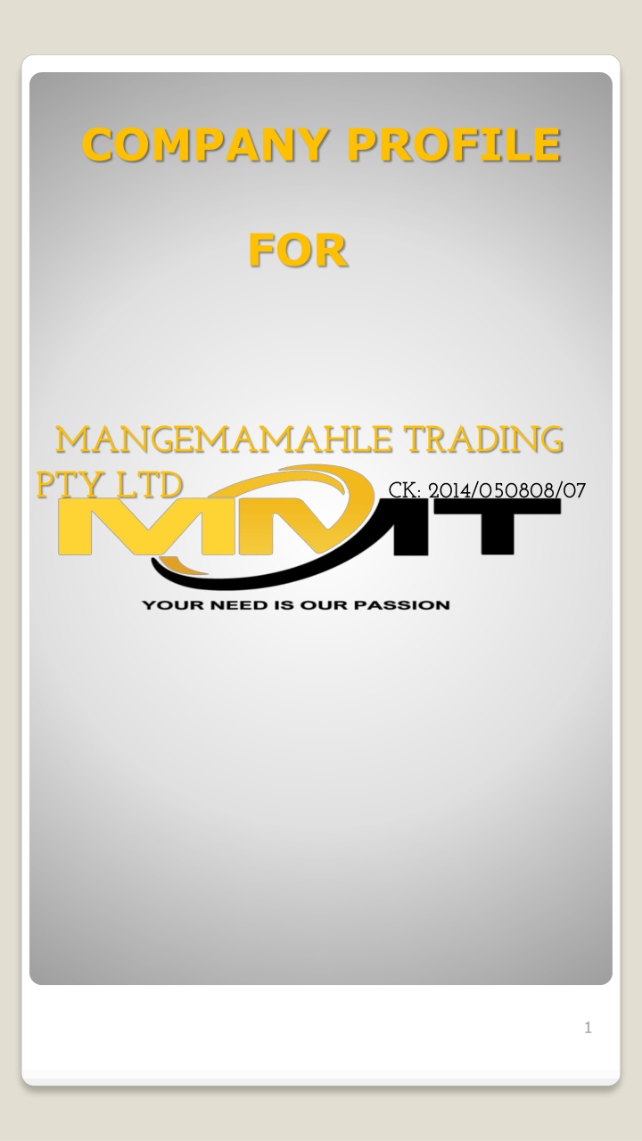 company profile