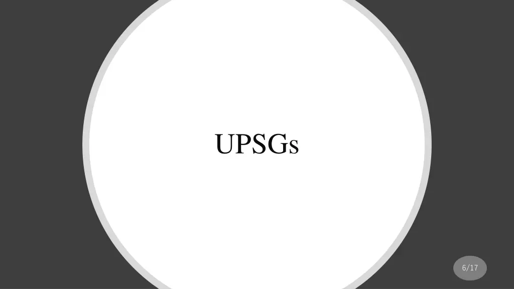 upsgs