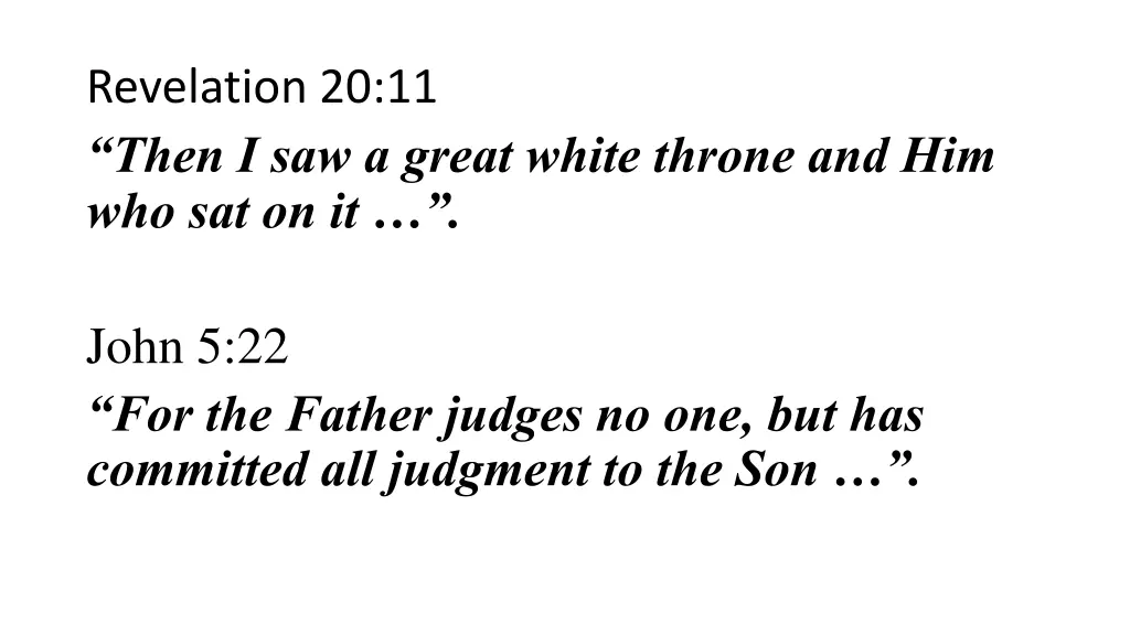 revelation 20 11 then i saw a great white throne 2