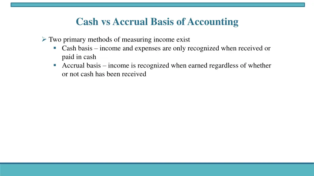 cash vs accrual basis of accounting