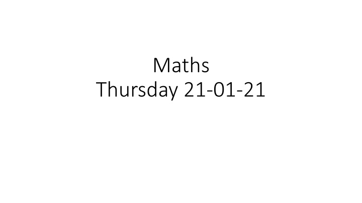 maths