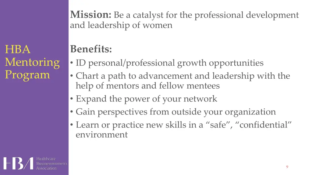 mission be a catalyst for the professional
