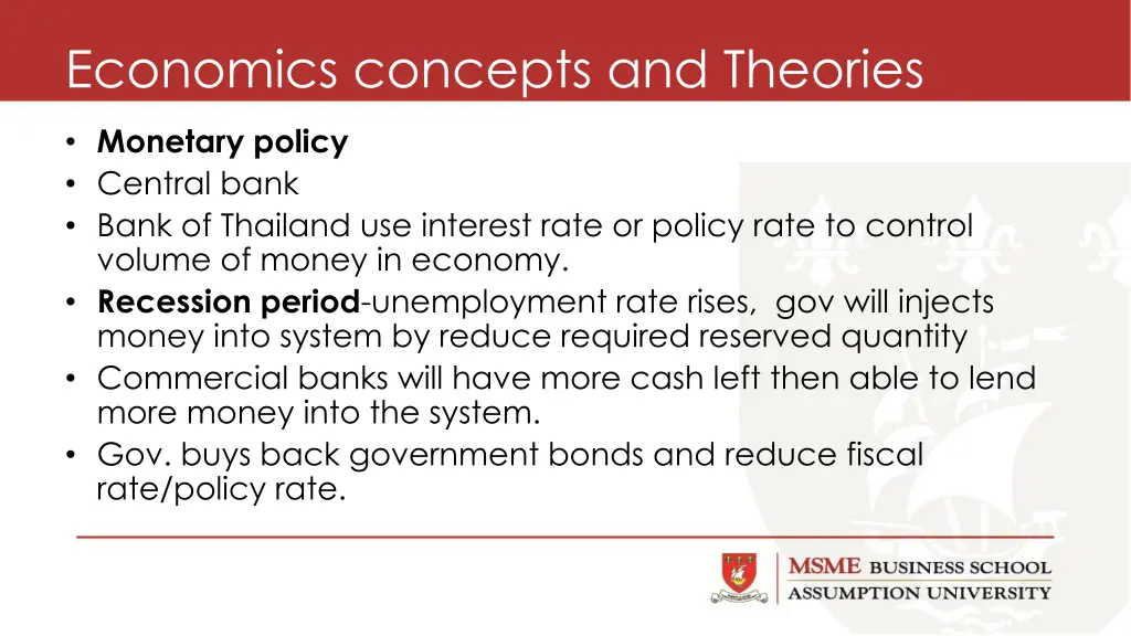 economics concepts and theories 4