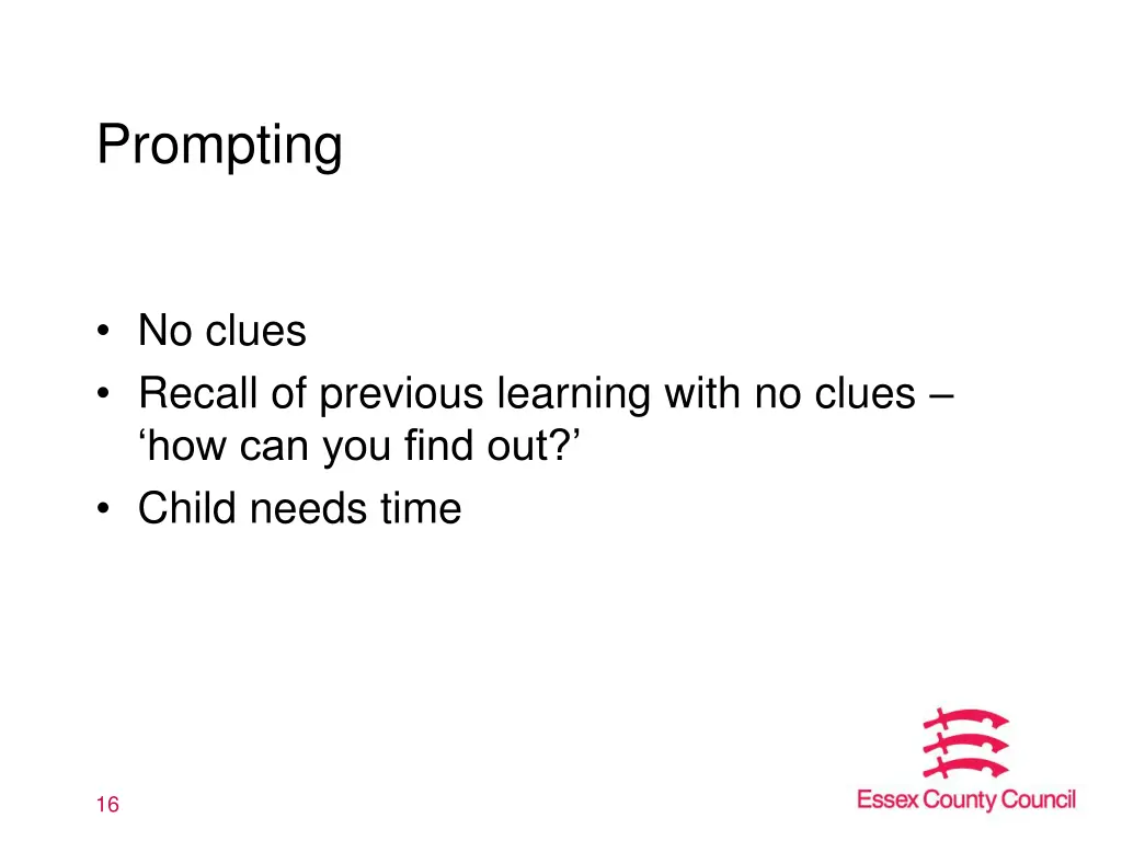 prompting