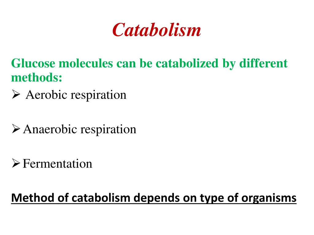 catabolism