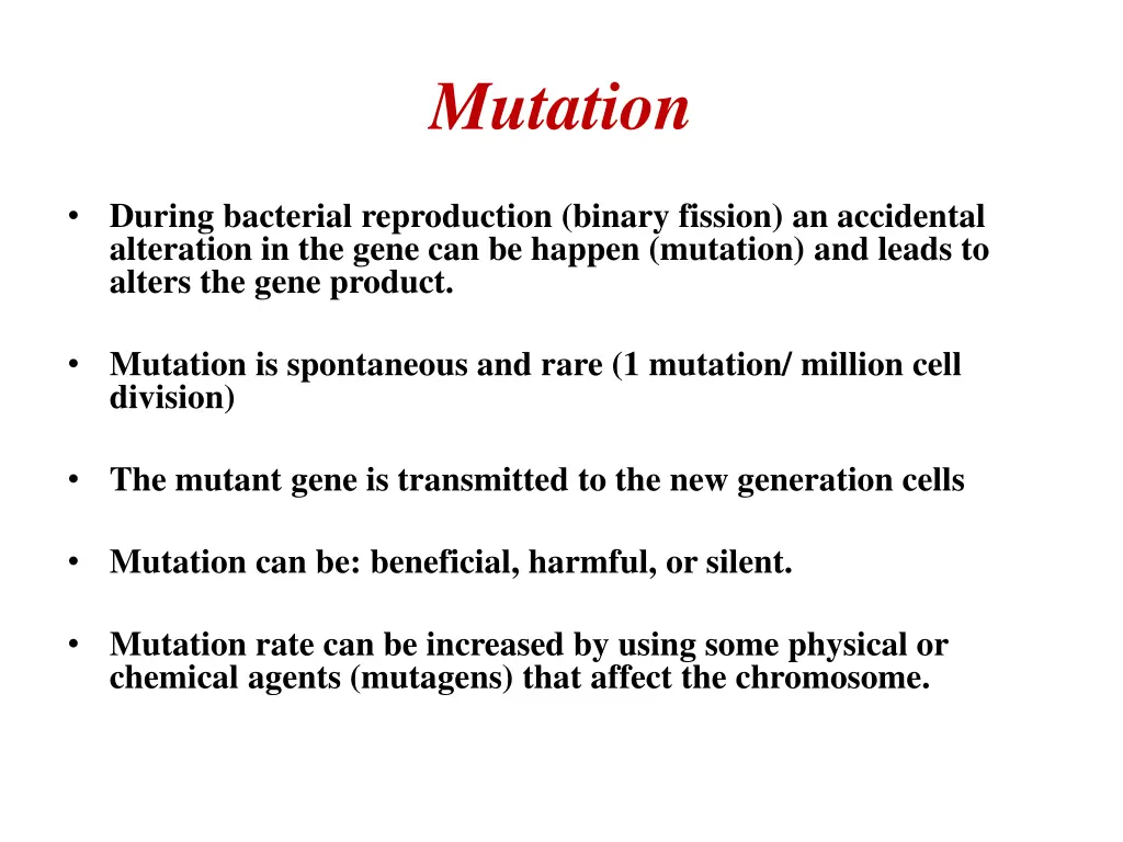mutation