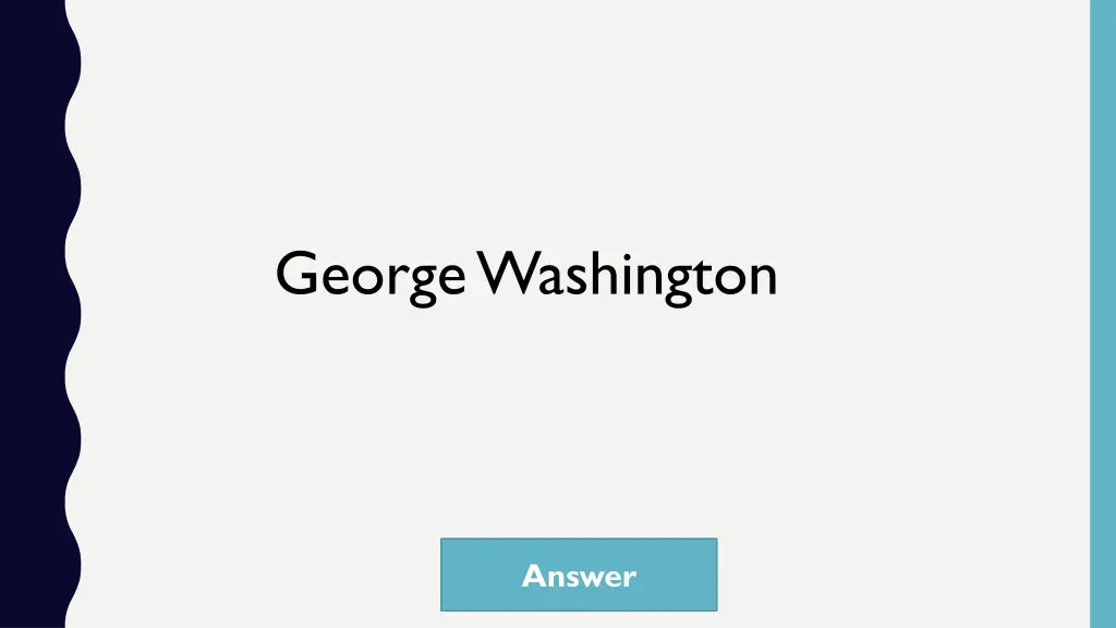 george washington
