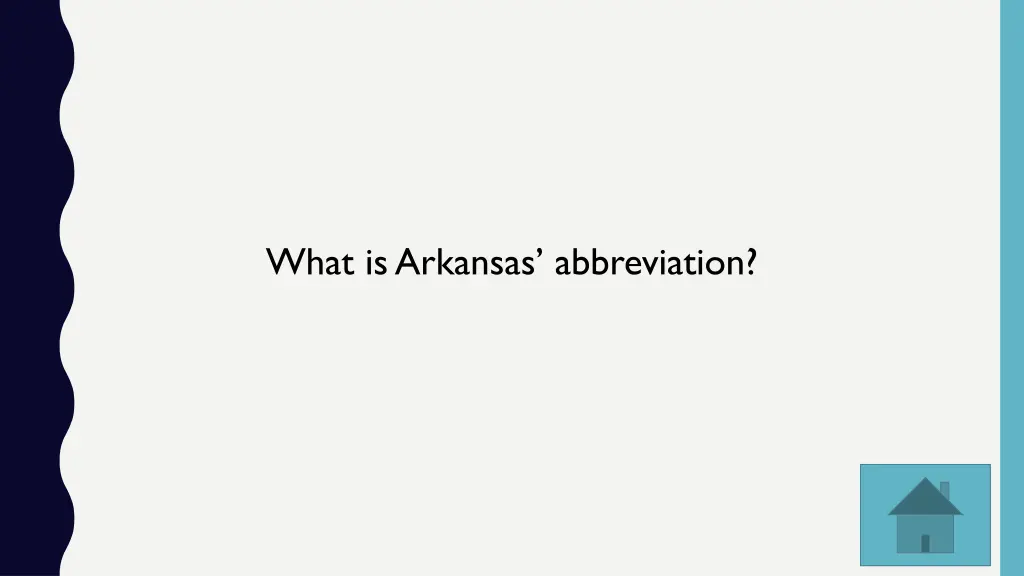 what is arkansas abbreviation