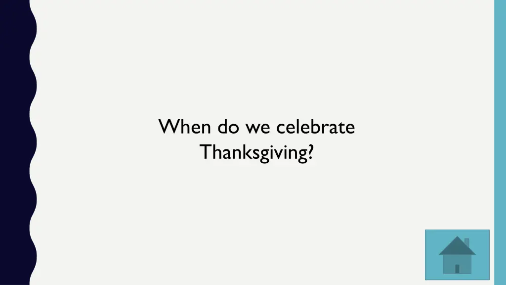 when do we celebrate thanksgiving