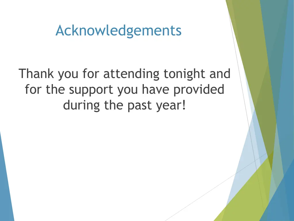 acknowledgements