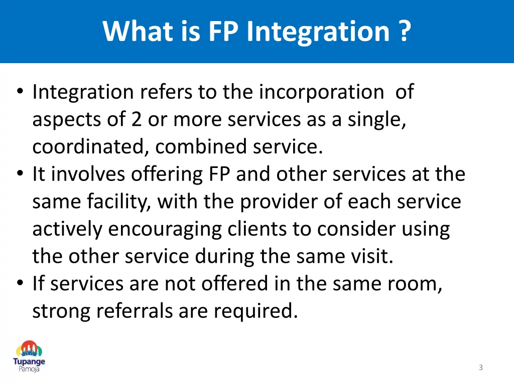 what is fp integration
