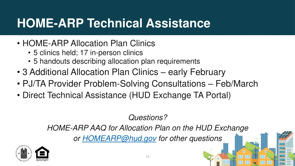 home arp technical assistance