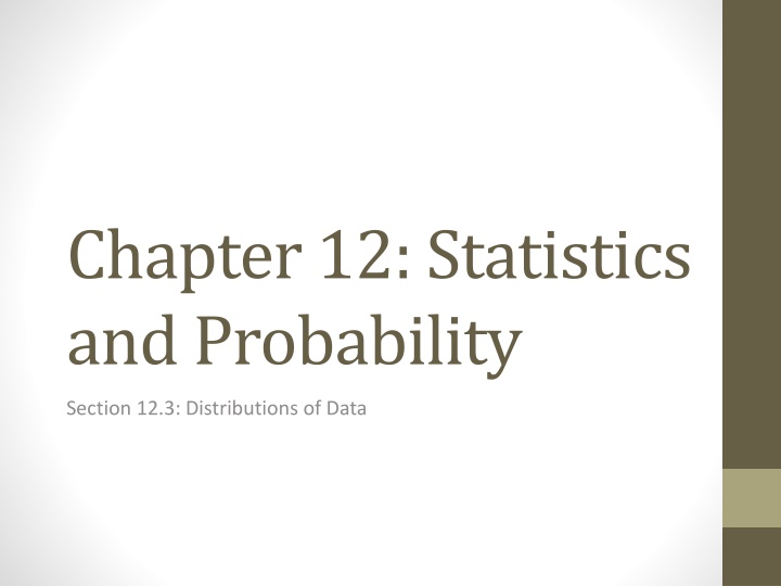 chapter 12 statistics and probability