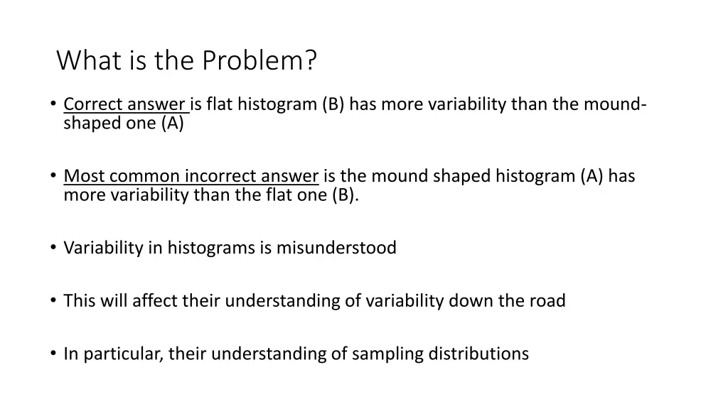 what is the problem