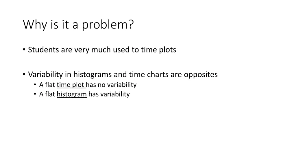 why is it a problem
