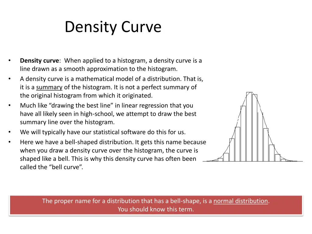 density curve