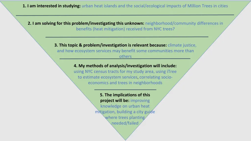1 i am interested in studying urban heat islands