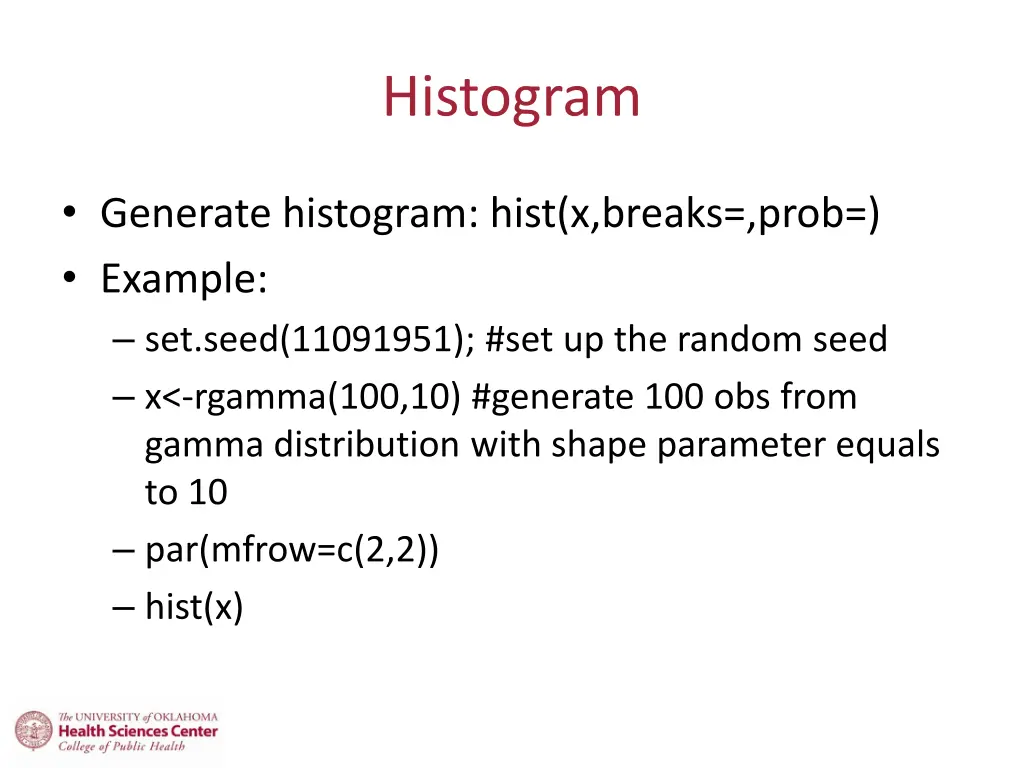 histogram