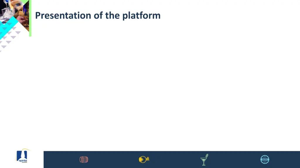 presentation of the platform