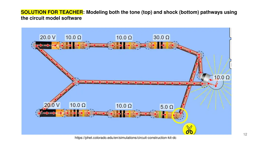 solution for teacher modeling both the tone