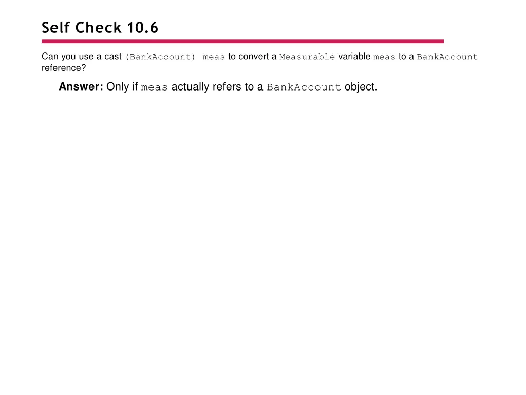 self check 10 6