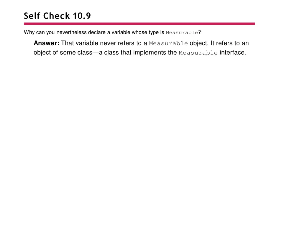 self check 10 9