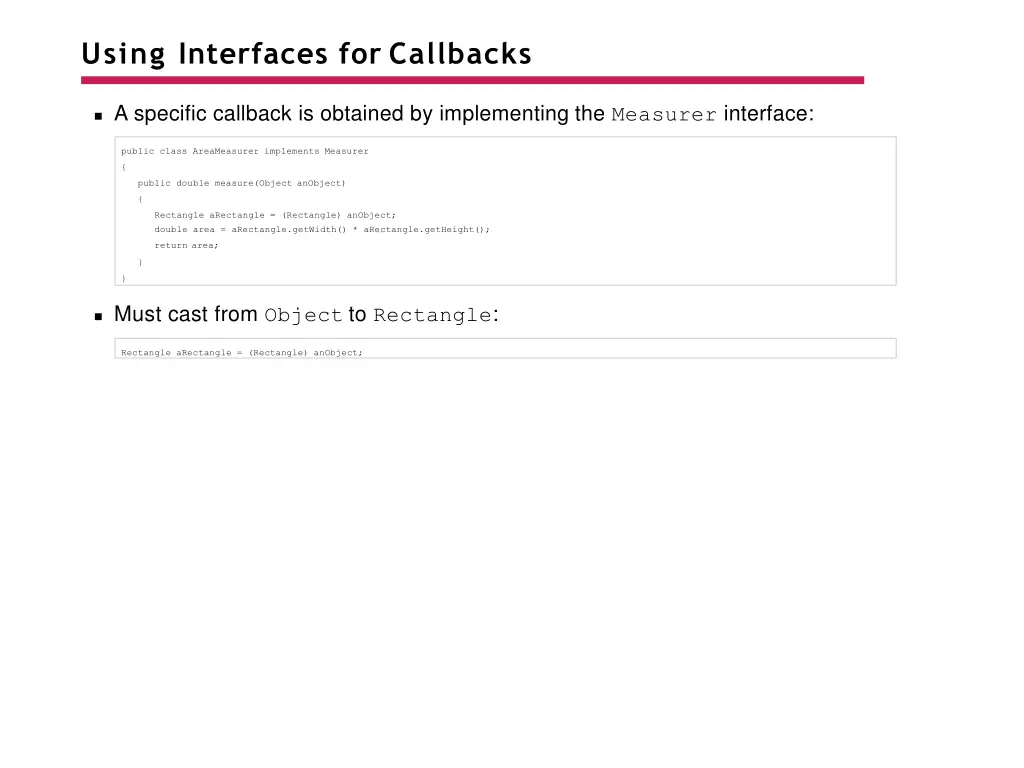 using interfaces for callbacks 2