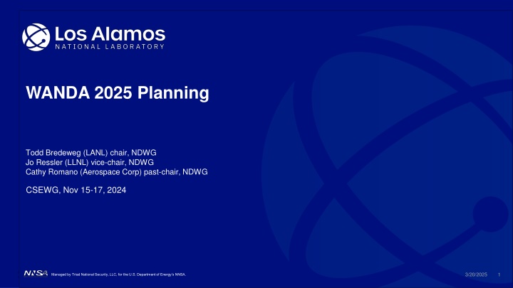 wanda 2025 planning