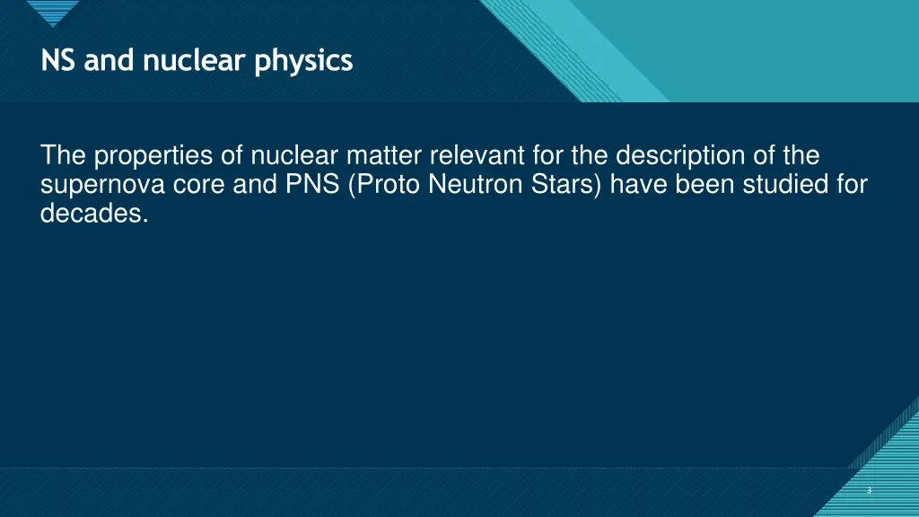 click to edit master title style ns and nuclear