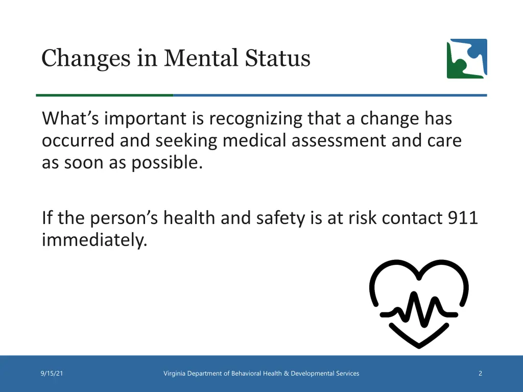 changes in mental status 2