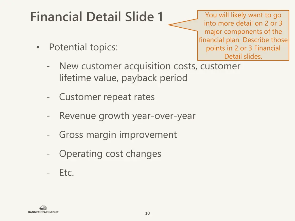 financial detail slide 1