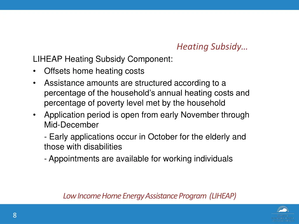 heating subsidy