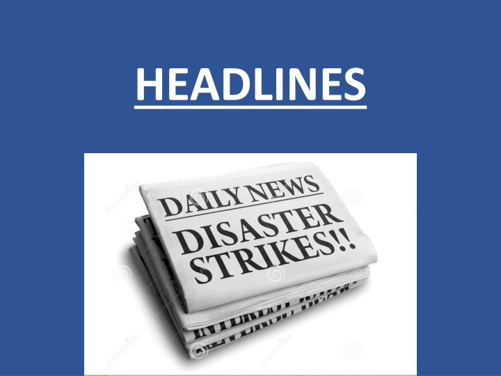 headlines
