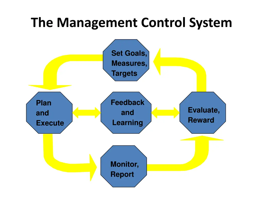 the management control system