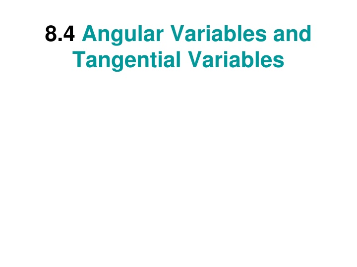 8 4 angular variables and tangential variables